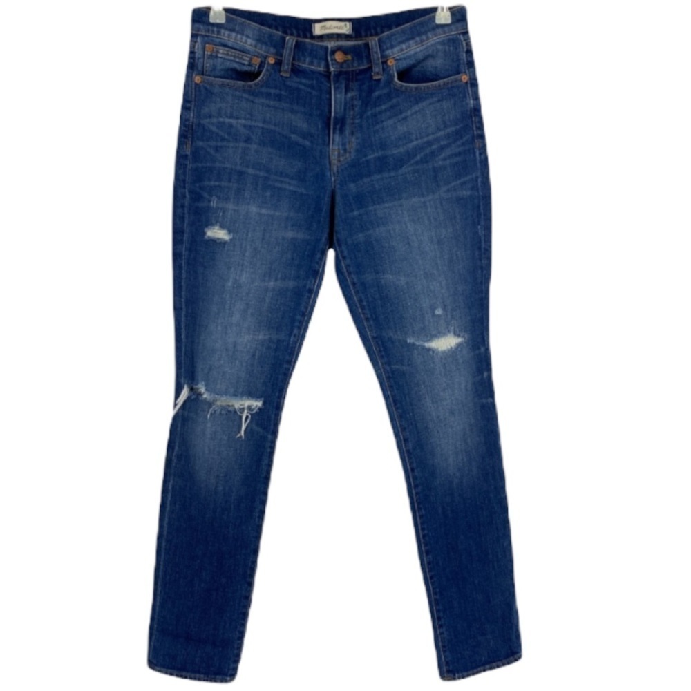 Madewell Woman’s Size 28 Distressed slim Boy-jeans High Rise